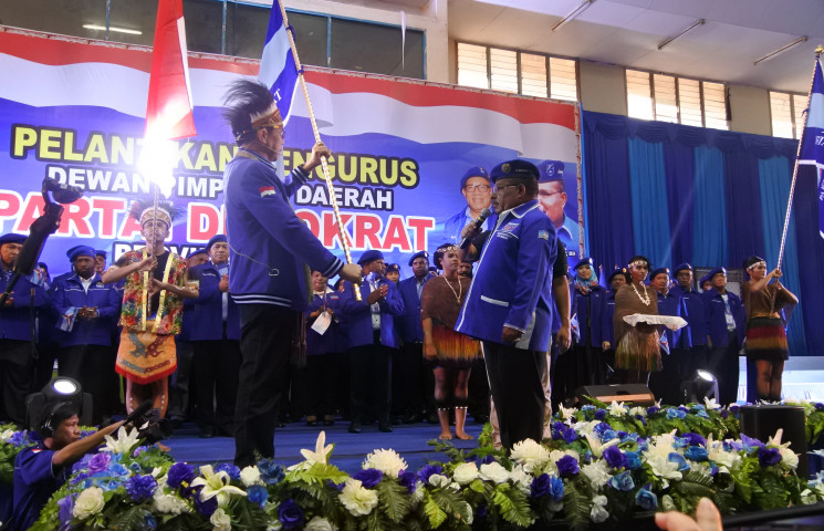 Perhatian Jokowi Bagi Papua Jadi Sorotan di Pelantikan Pengurus DPD Demokrat
